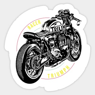 Cafe Racer Bikes | Vintage Motorcycles | Motorcycle Gift | Gifts for Him | Motorcycle Biker Cafe Racer Sticker